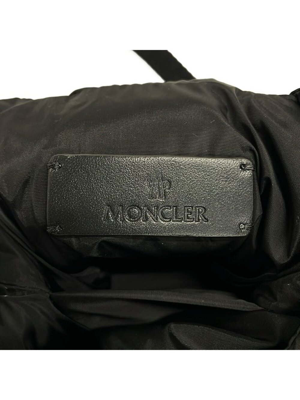Moncler Shoulder Bag Legere Black Down - Picture 9 of 10